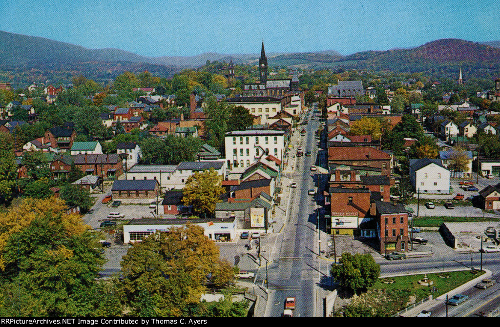 "Allegheny Street, Hollidaysburg, Pa.," c. 1968